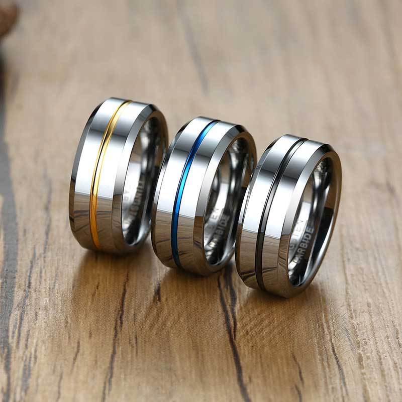 Men's Simple &amp; Classic Wedding Band In Titanium Steel-Maxinejewelry