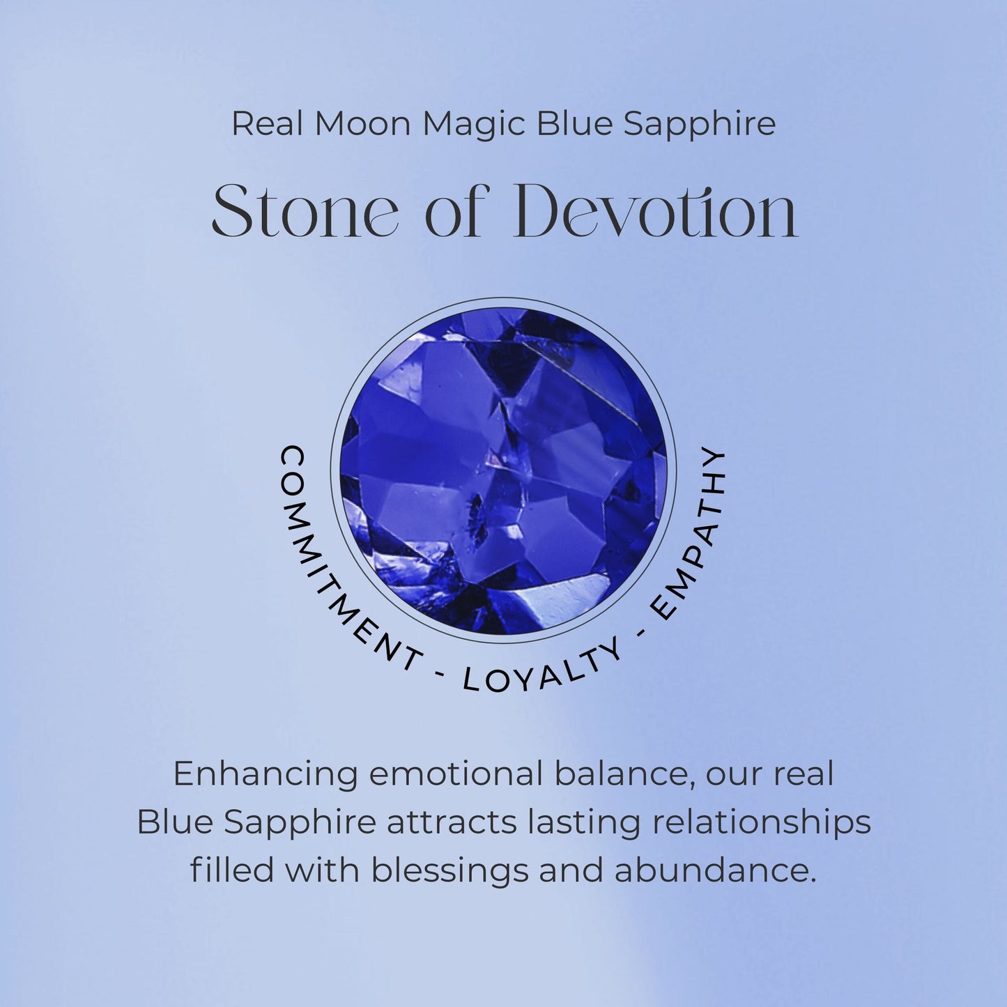 Blue Sapphire Moonstone Petite Round & Teardrop Studs