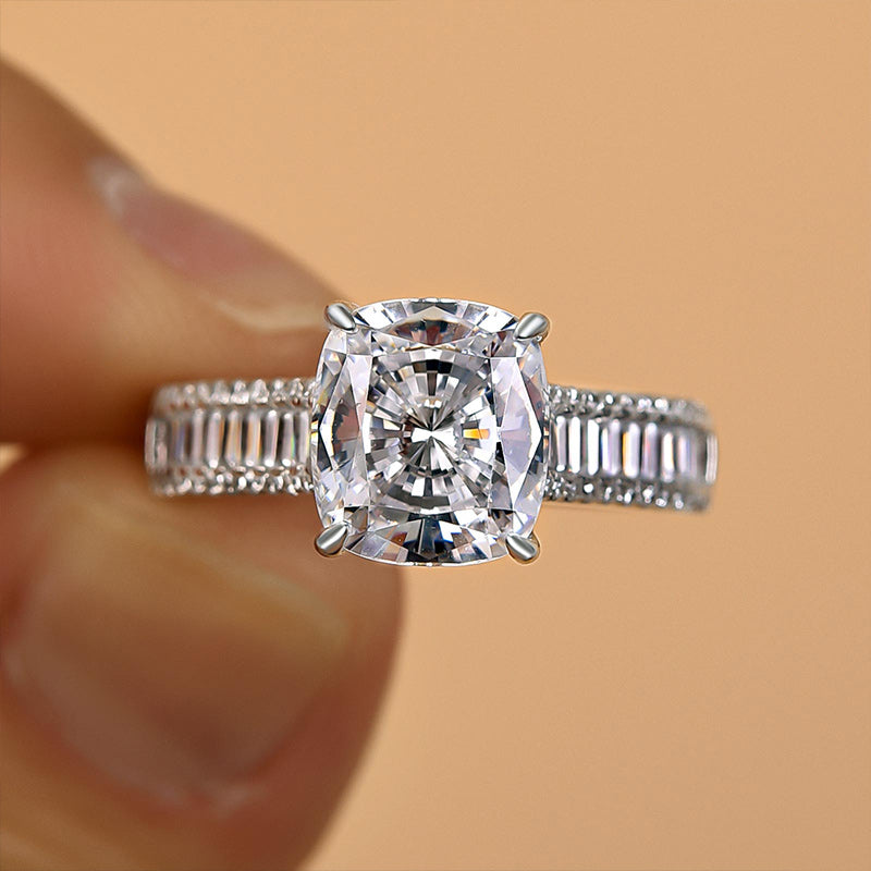 Maxine Outstanding Cushion Cut Engagement Ring