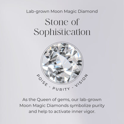 Lab Diamond Muse Ring & Bonding Arc Band