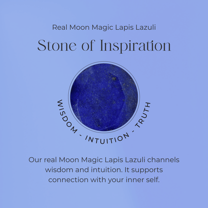 Lapis Lazuli Moonstone Petite Round & Teardrop Studs