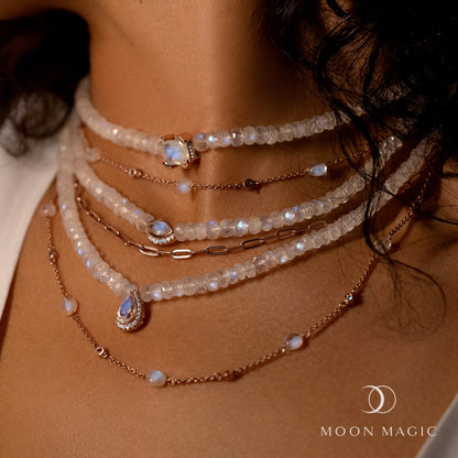 Moonstone Necklace - Dune