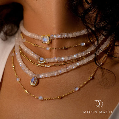 Moonstone Necklace - Dune