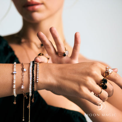 Beads Bracelet - Moonstone