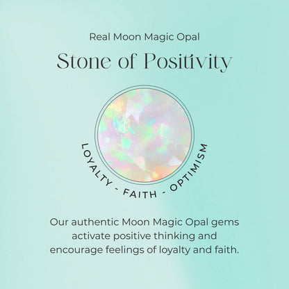 Opal Venus Studs - October Birthstone