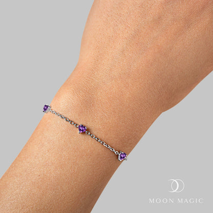 Amethyst Bracelet - Never Without You