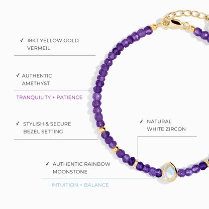 Amethyst Bracelet - Free Spirit