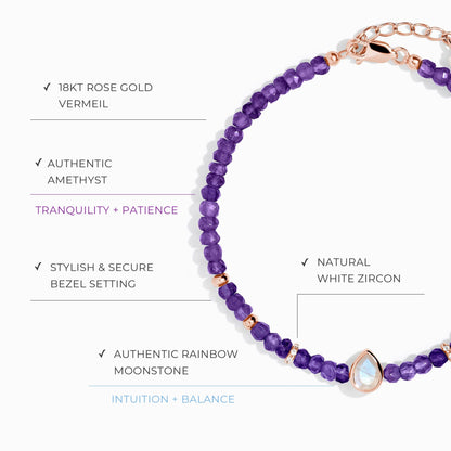 Amethyst Bracelet - Free Spirit