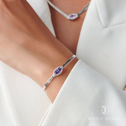 Amethyst Bracelet - The Eye On You