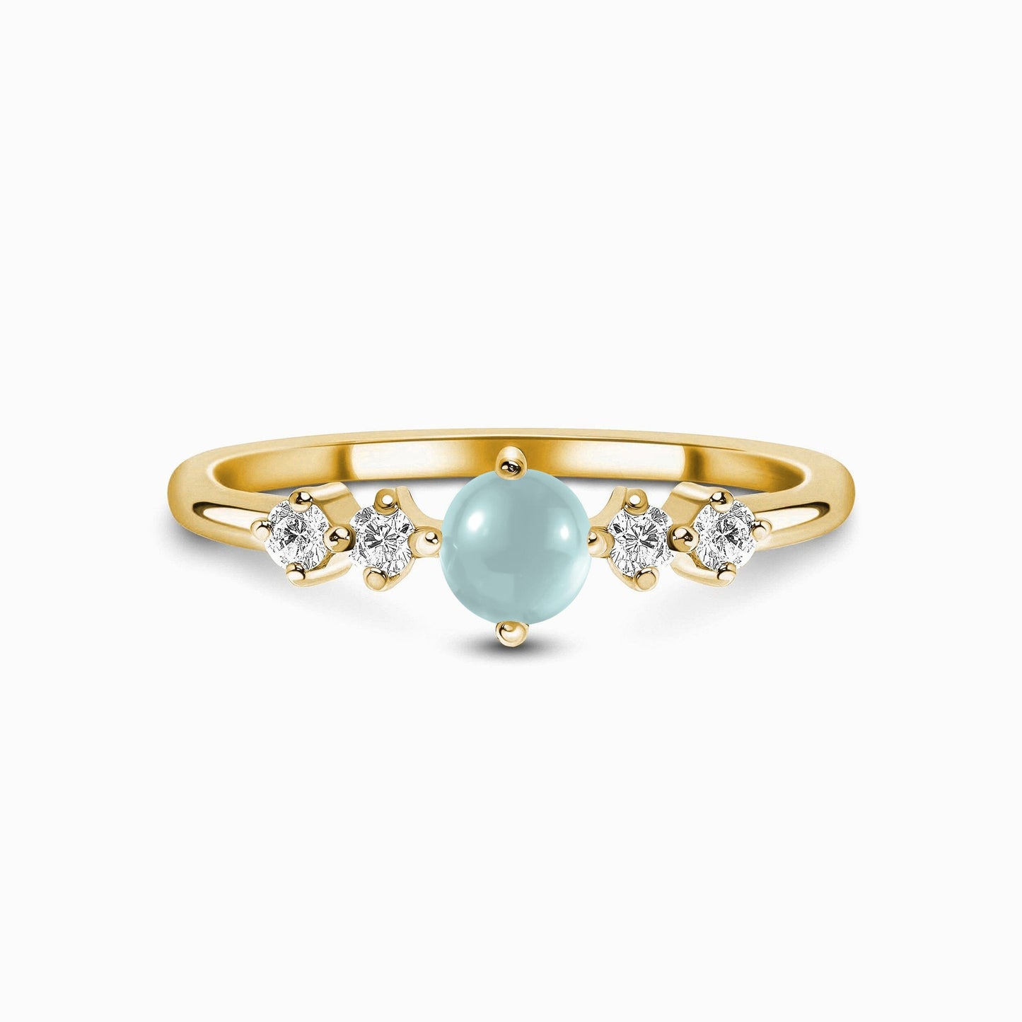 Aquamarine Ring - Loveliness