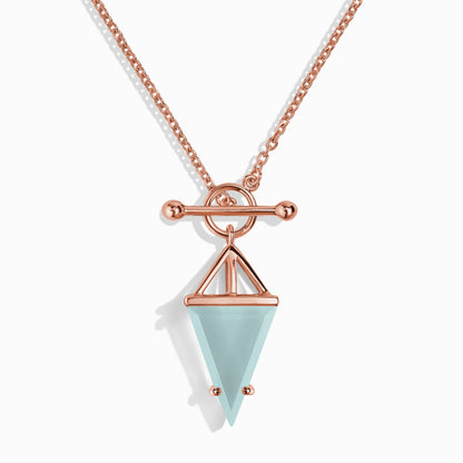 Aquamarine Necklace - Heroine T Lock