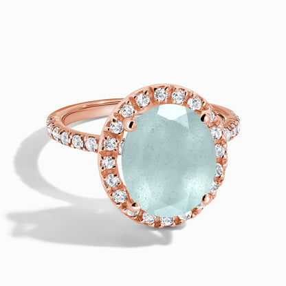 Aquamarine Ring - Queen Lana