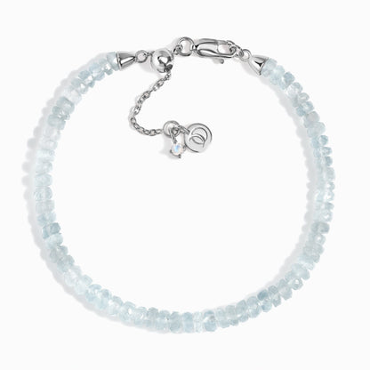 Beads Bracelet - Aquamarine