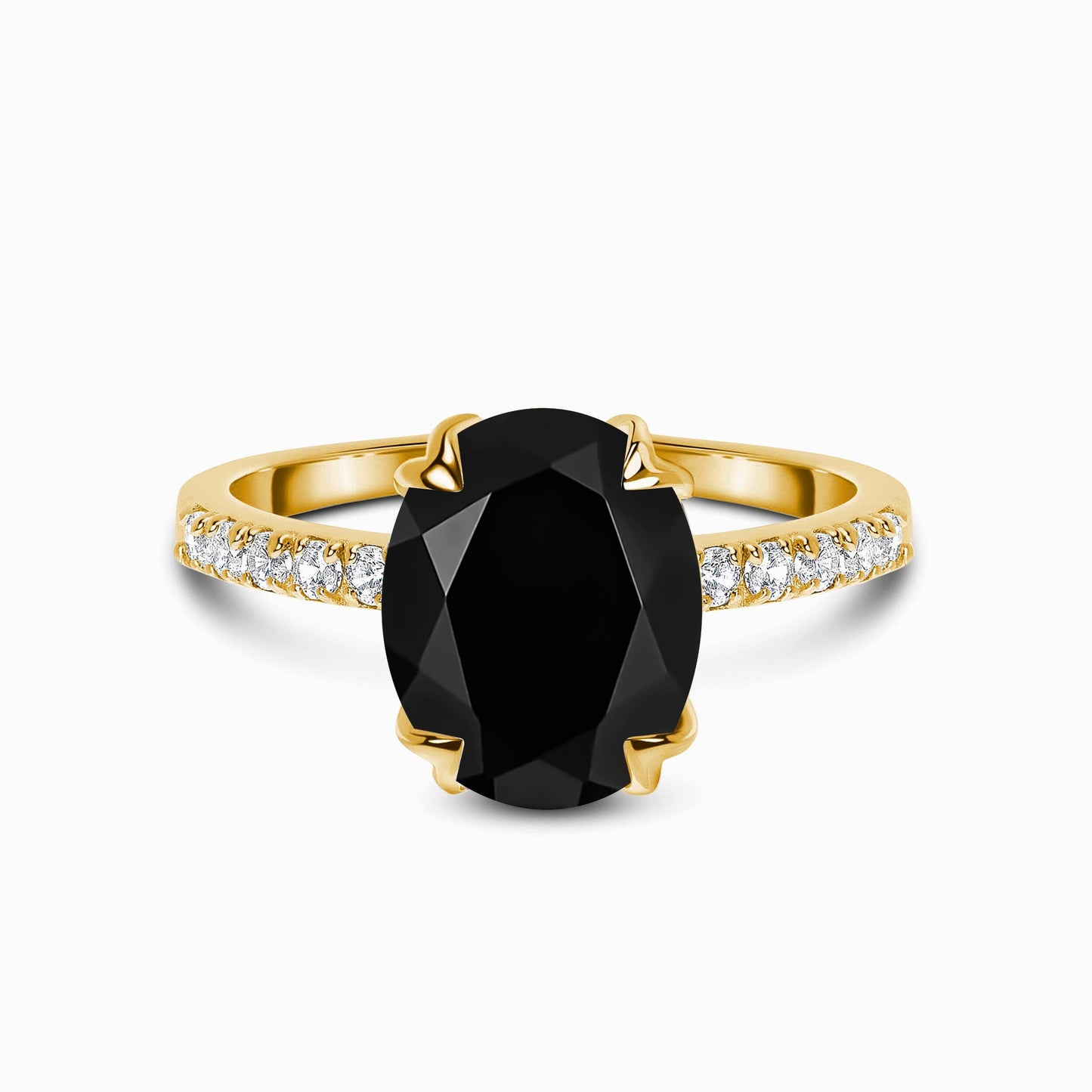 Black Obsidian Ring - Harlow