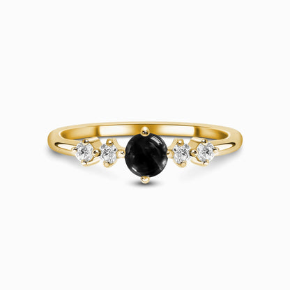 Black Obsidian Ring - Loveliness