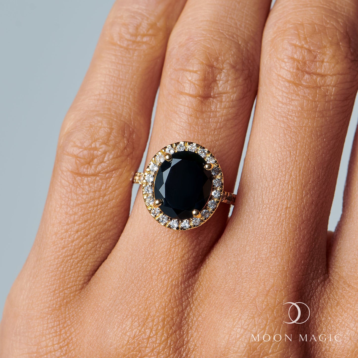 Black Obsidian Ring - Queen Lana