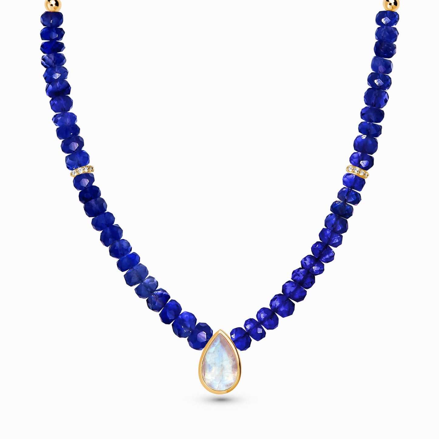 Blue Sapphire Necklace - Free Spirit