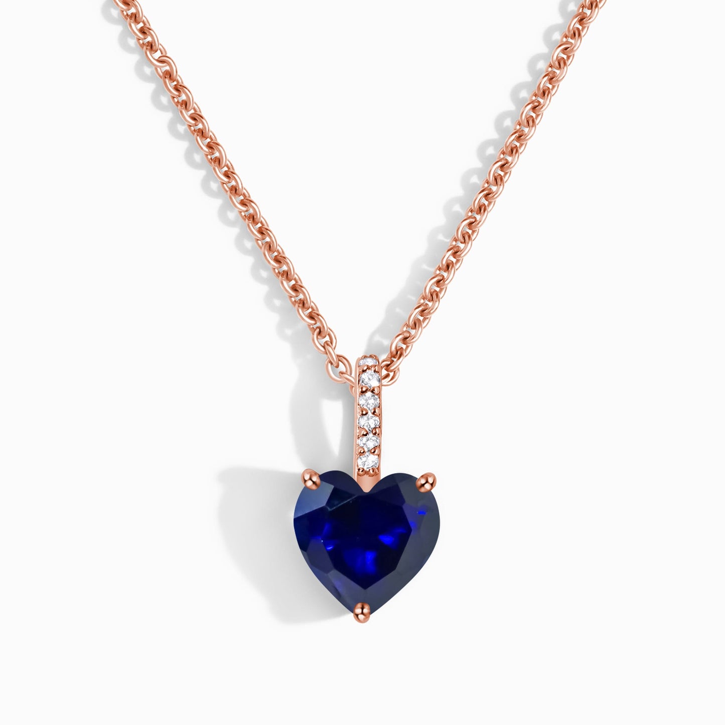 Blue Sapphire Necklace - By Your Side