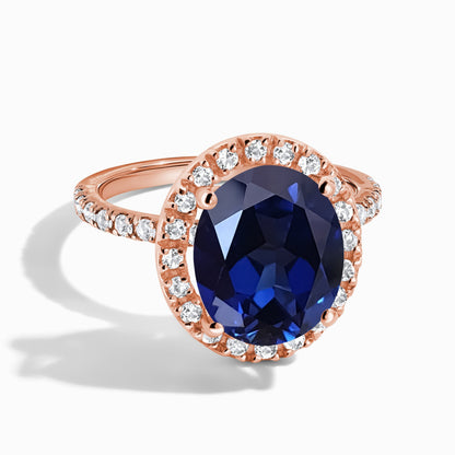 Blue Sapphire Ring - Queen Lana