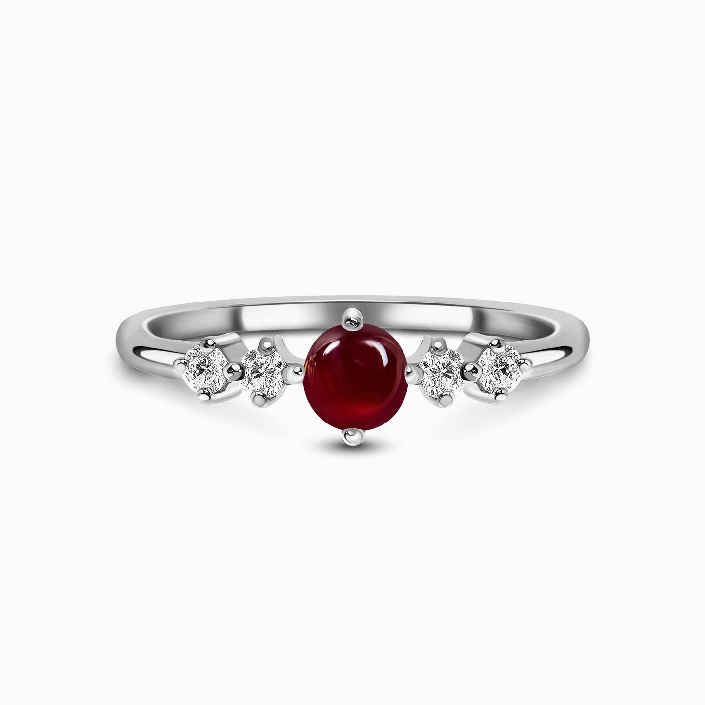 Garnet Ring - Loveliness