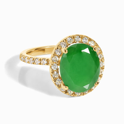 Green Jade Ring - Queen Lana