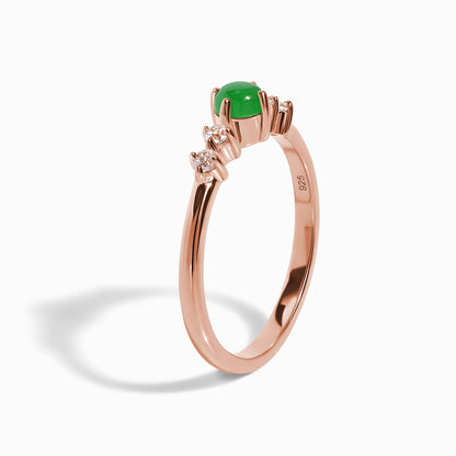 Green Jade Ring - Loveliness