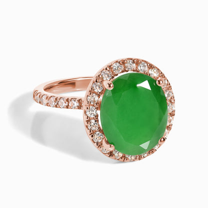 Green Jade Ring - Queen Lana