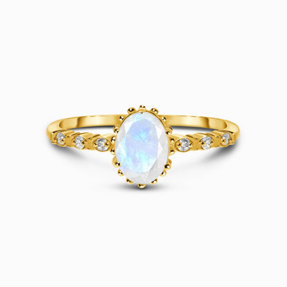 Moonstone Ring - Above Clouds