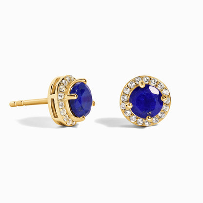 Lapis Lazuli Earrings - Venus Studs