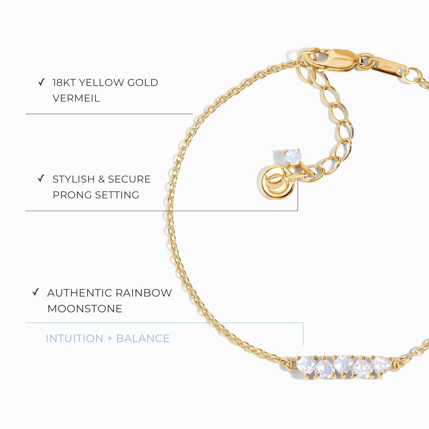 Moonstone Bracelet - Crush On You