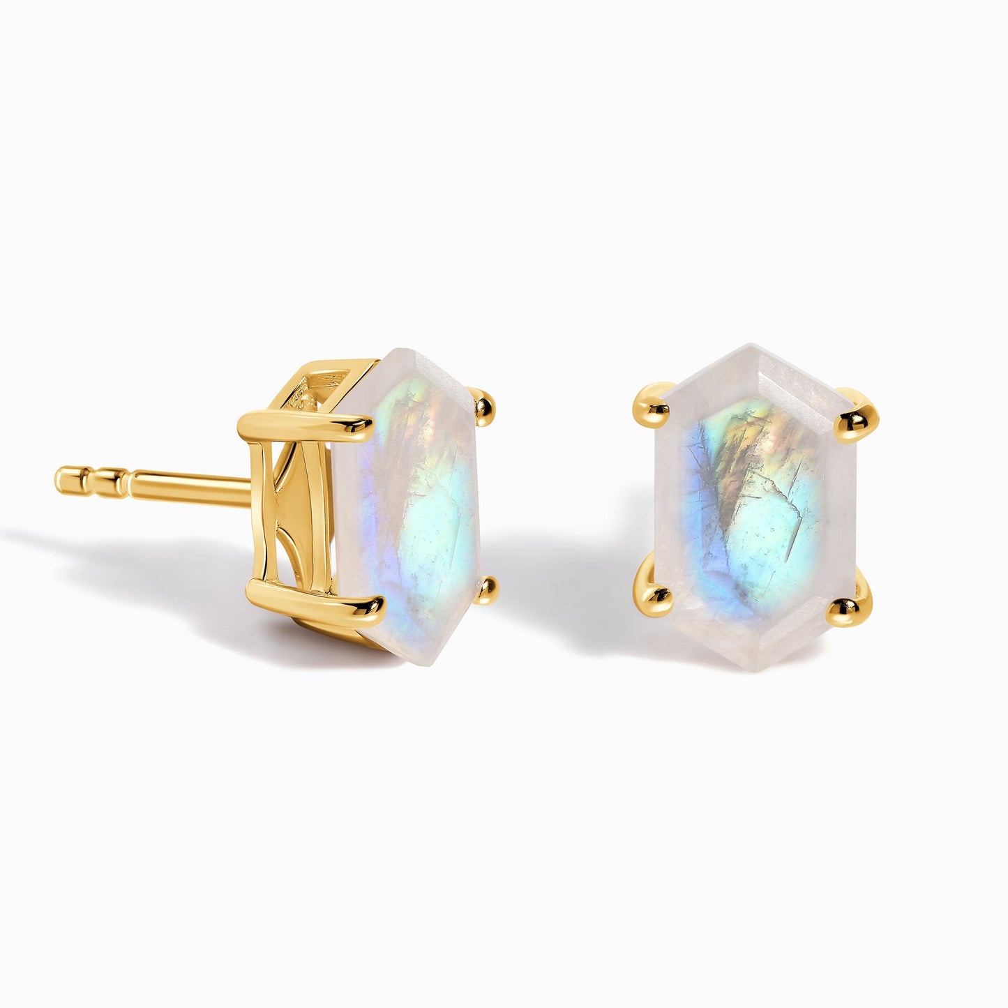 Moonstone Earrings - Serenity Studs