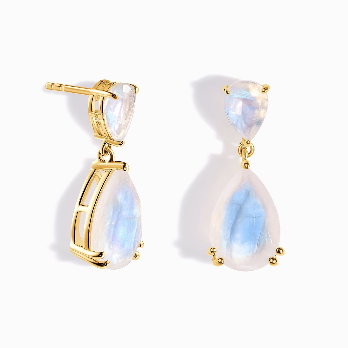 Moonstone Earrings - Elegance