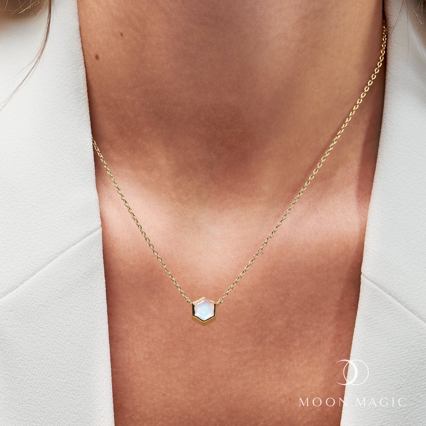 Moonstone Necklace - Novia