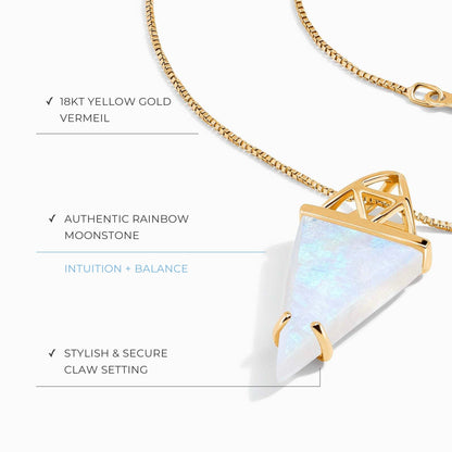 Moonstone Necklace - Myth