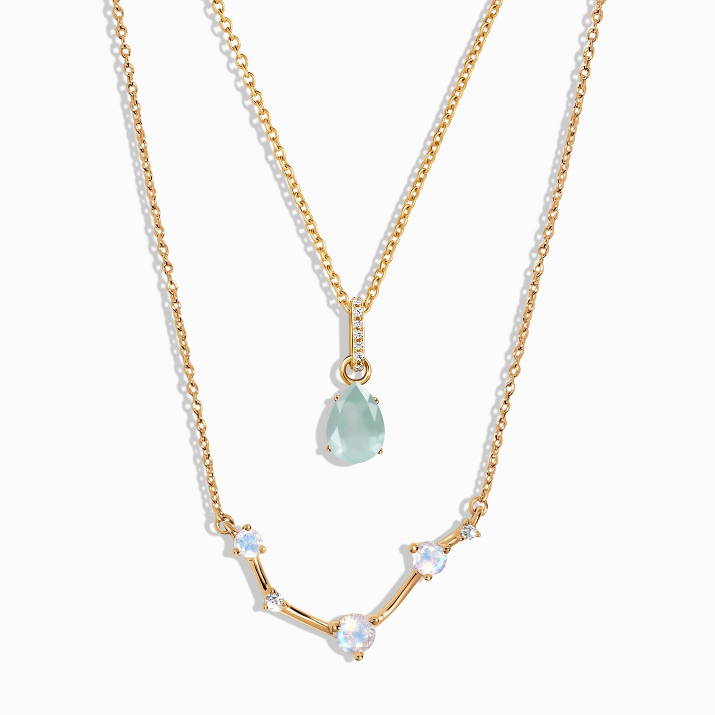 Aries Zodiac Constellation & Aquamarine Sway