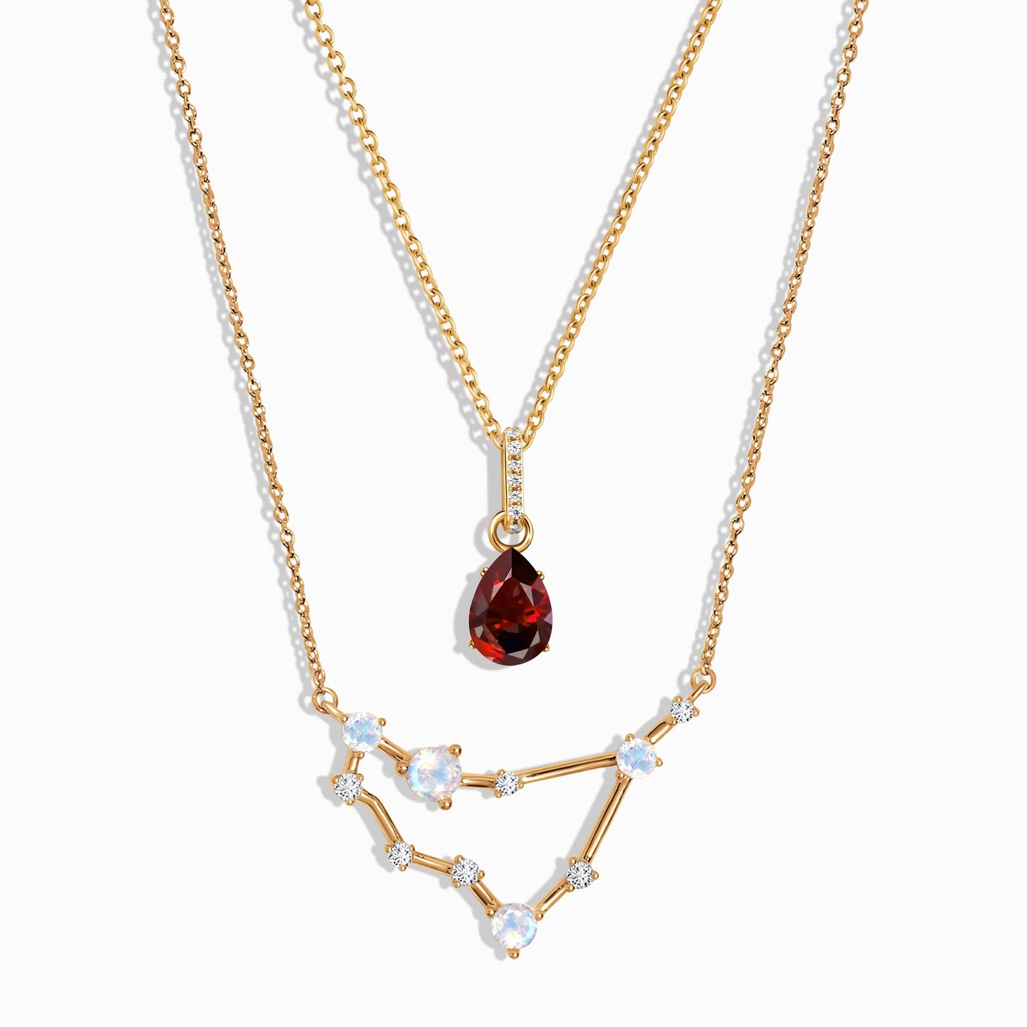 Capricorn Zodiac Constellation & Garnet Sway