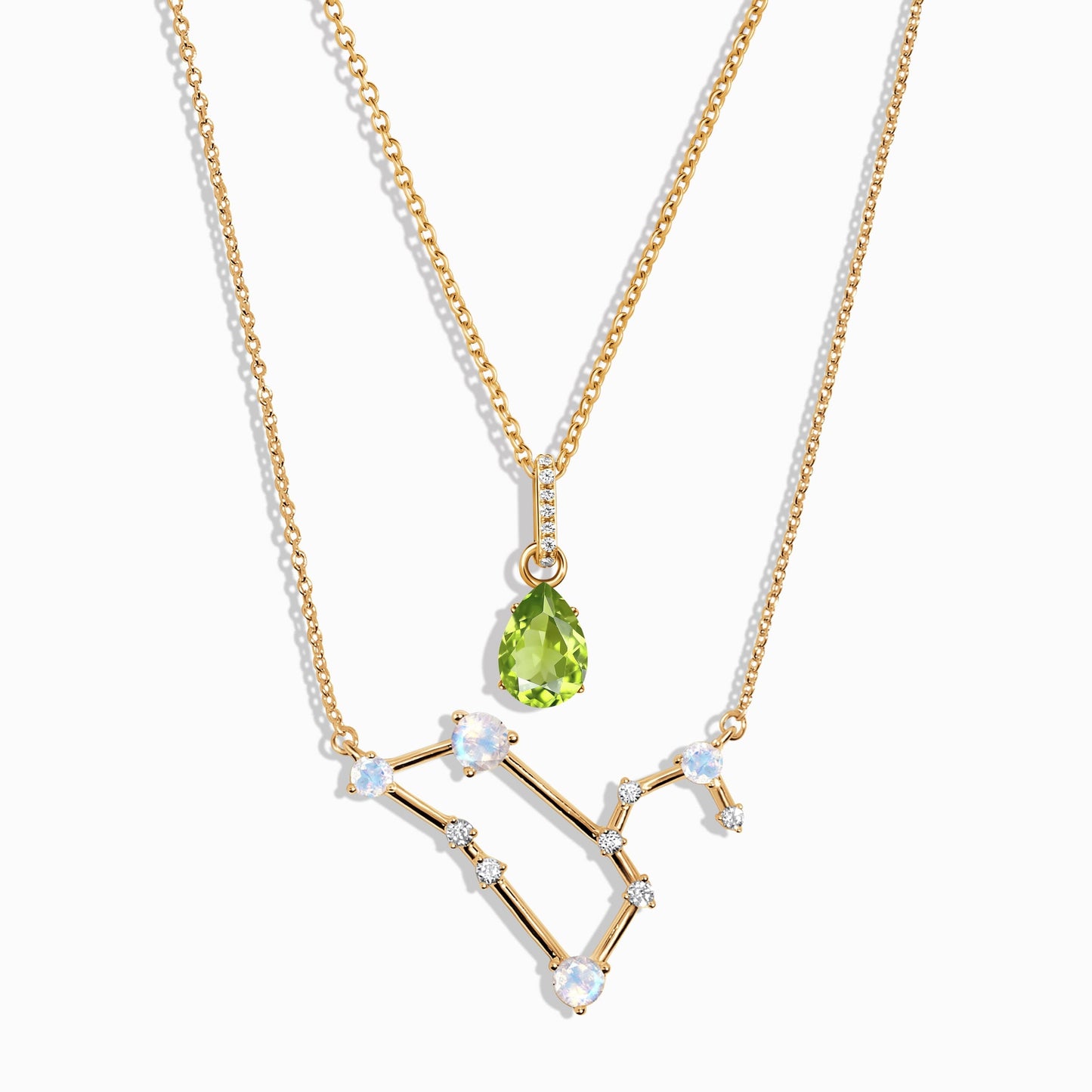 Leo Zodiac Constellation & Peridot Sway