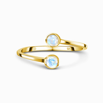 Adjustable Moonstone Ring - Evolve