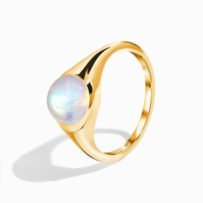 Moonstone Signet Ring - The Empowered