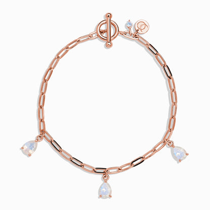 Moonstone Bracelet - T Lock 'Intuition'