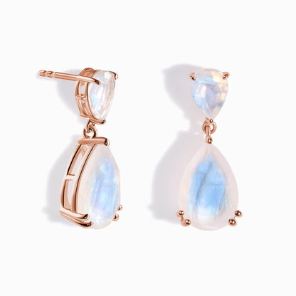 Moonstone Earrings - Elegance