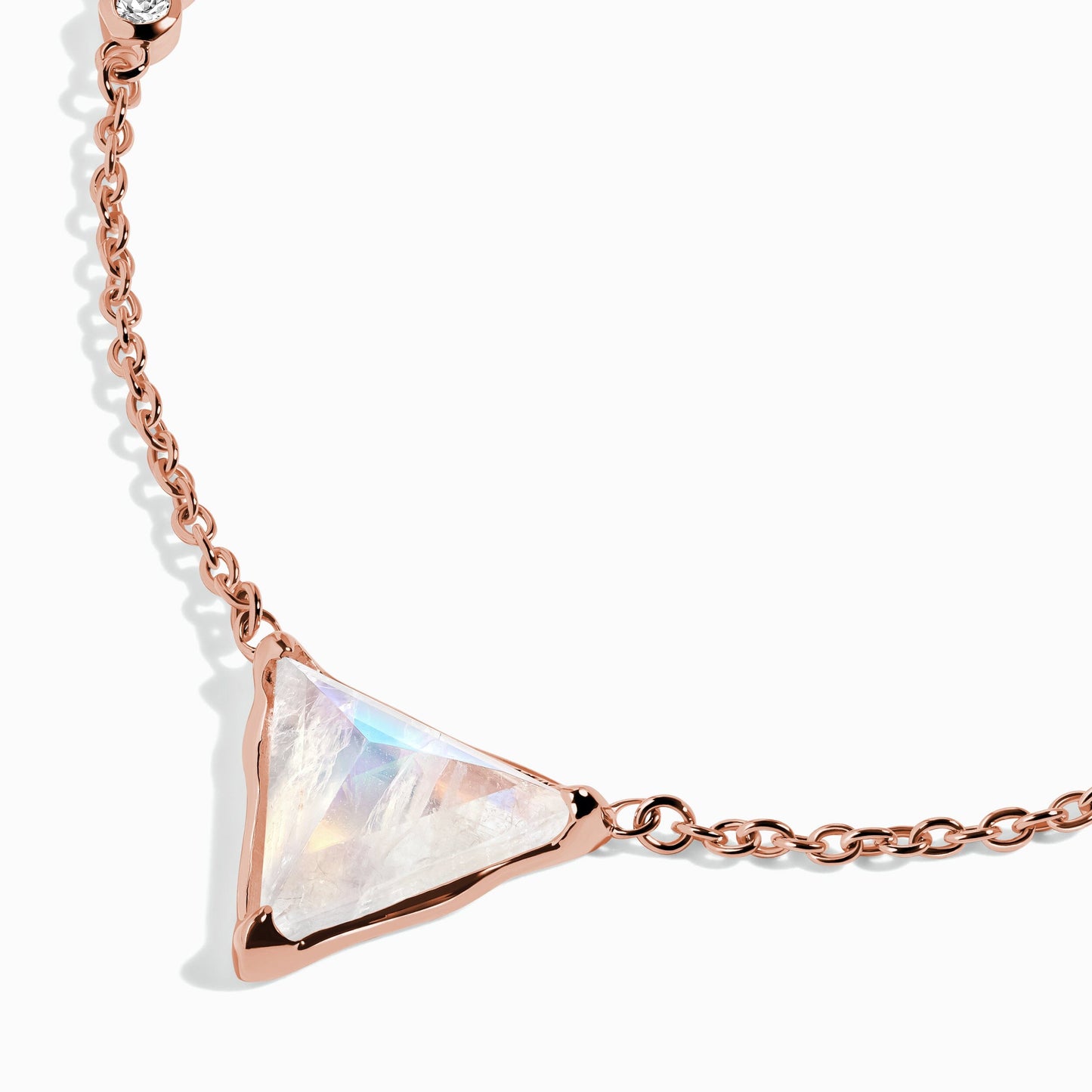 Moonstone Necklace - Pyramid