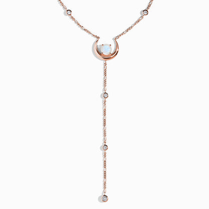 Moonstone Lariat Necklace - Enchant