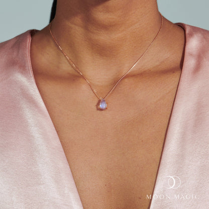 Moonstone Necklace - Bright Drop