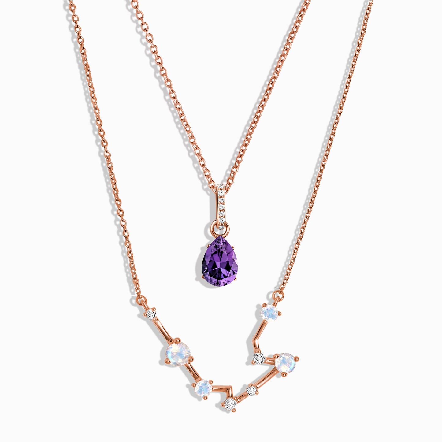 Aquarius Zodiac Constellation & Amethyst Sway