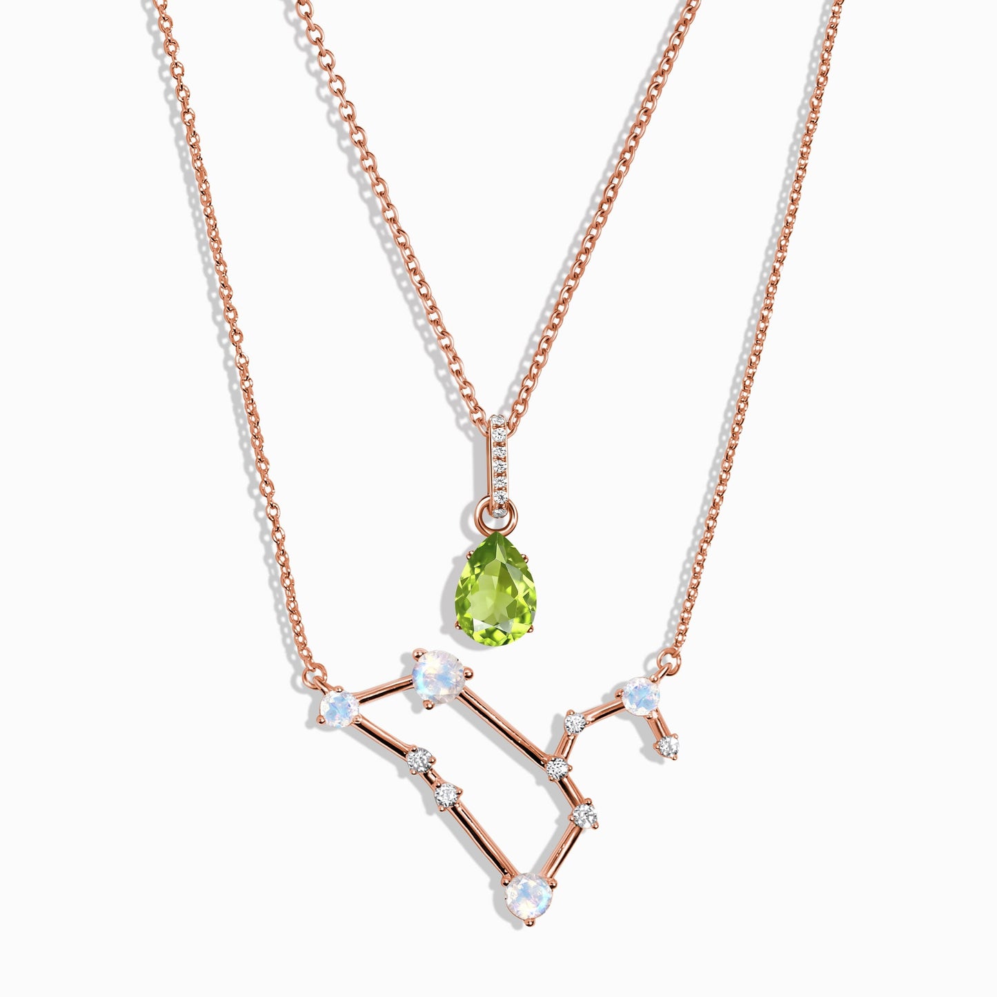 Leo Zodiac Constellation & Peridot Sway