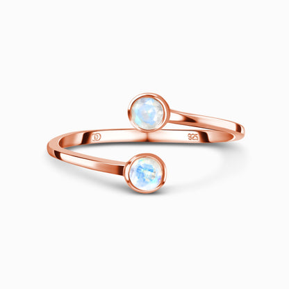 Adjustable Moonstone Ring - Evolve