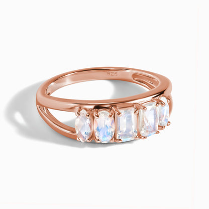 Moonstone Ring - Mosaic