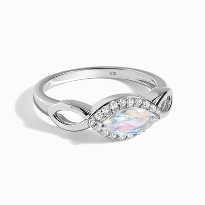 Moonstone Diamond Ring - Joy