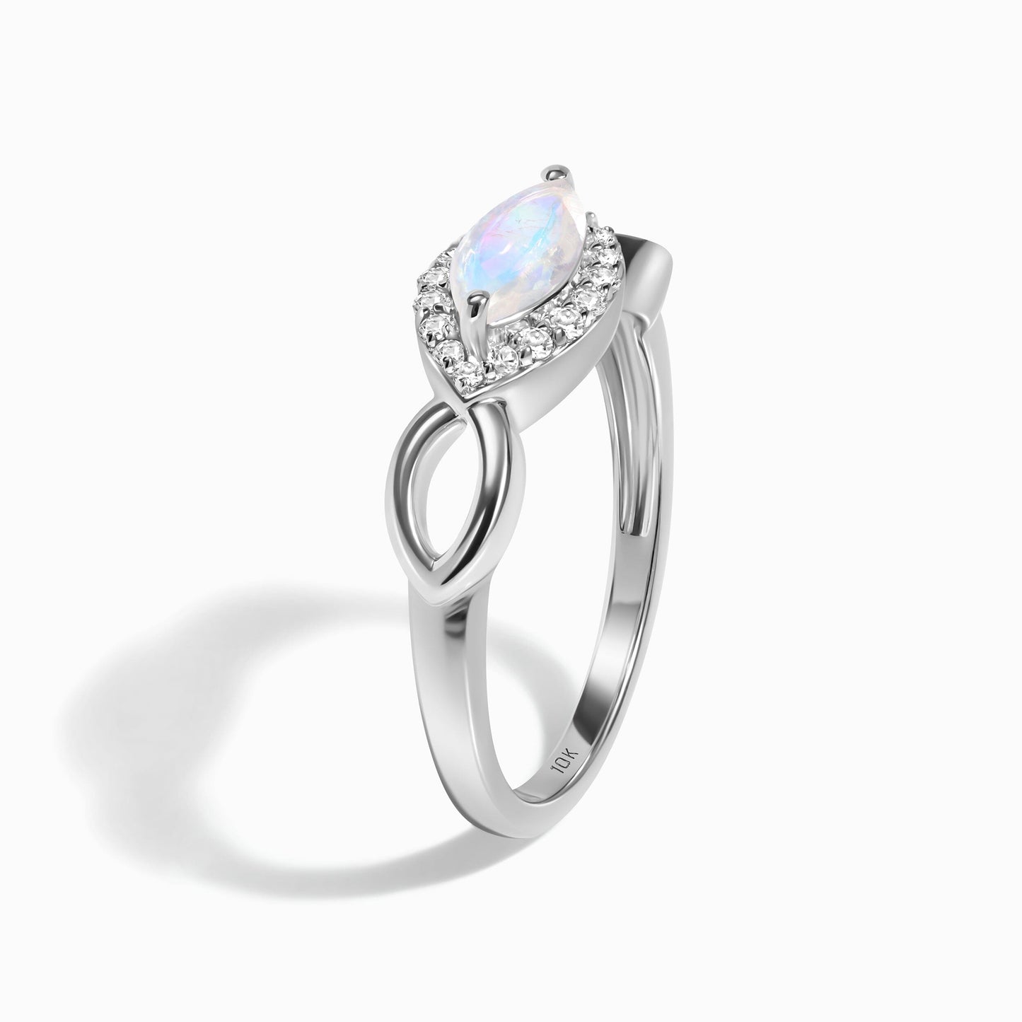 Moonstone Diamond Ring - Joy